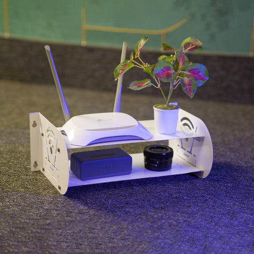 Premium Wall Mounted Router Stand (Double Layer)