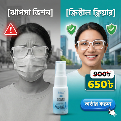 Anti-Fog Spray for Glasses, Helmets & Car Windshields-20ml