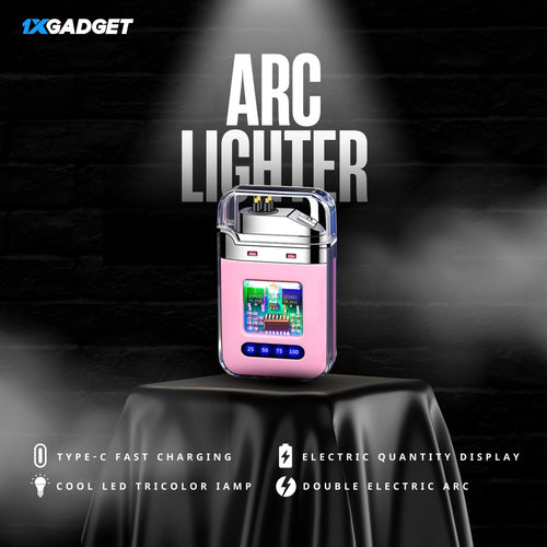 Rechargeable Transparent Electric ARC Lighter