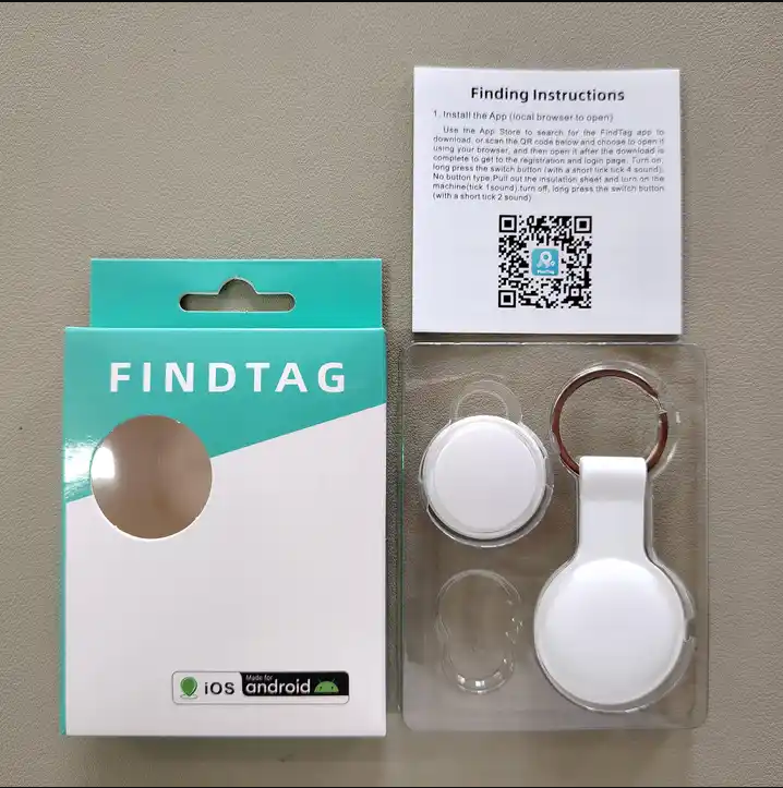 FindTag Smart GPS Tracker (For Android & iOS)