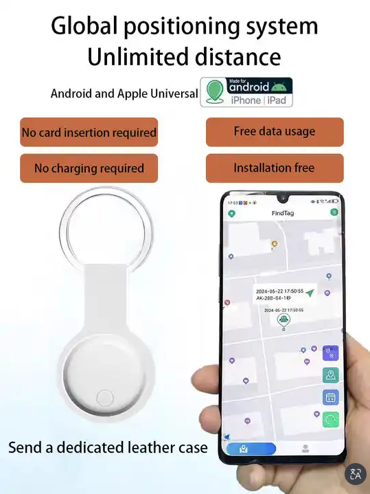 FindTag Smart GPS Tracker (For Android & iOS)