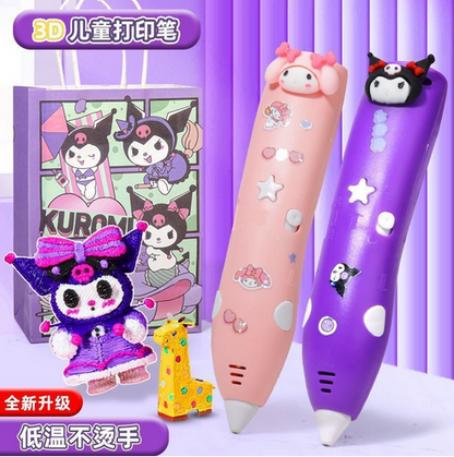 Wireless Low-Temperature 3D Printing Pen (Children’s 3D Painting Pen)