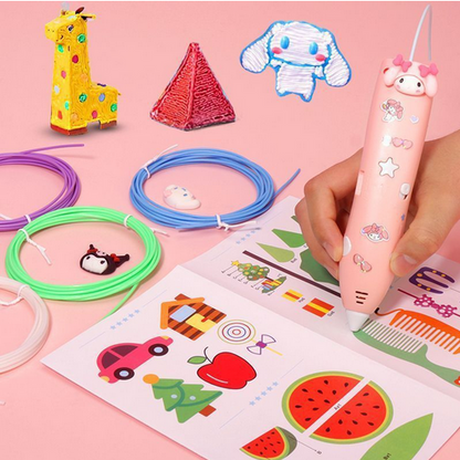 Wireless Low-Temperature 3D Printing Pen (Children’s 3D Painting Pen)