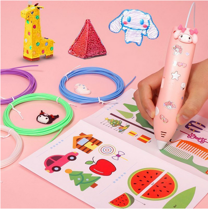 Wireless Low-Temperature 3D Printing Pen (Children’s 3D Painting Pen)