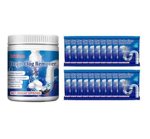 Pipe Dredging Agent Effervescent Tablets (Toilet/Sewer Drain Cleaner)