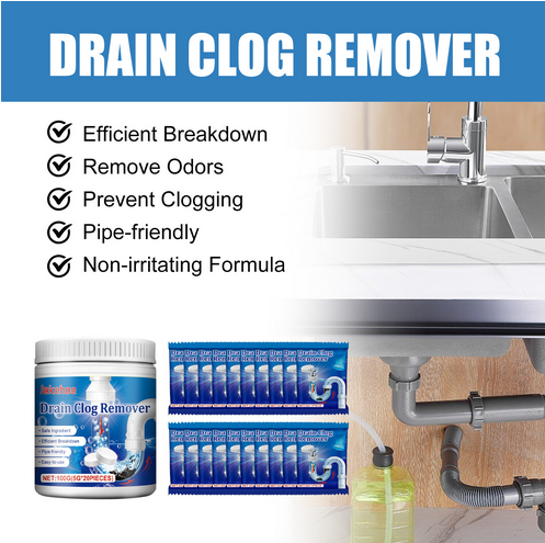 Pipe Dredging Agent Effervescent Tablets (Toilet/Sewer Drain Cleaner)