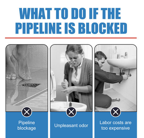 Pipe Dredging Agent Effervescent Tablets (Toilet/Sewer Drain Cleaner)