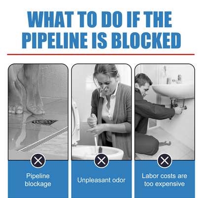 Pipe Dredging Agent Effervescent Tablets (Toilet/Sewer Drain Cleaner)