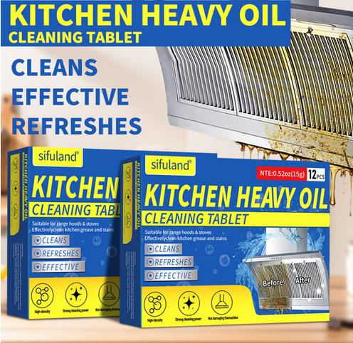 Range Hood Cleaning Effervescent Tablets