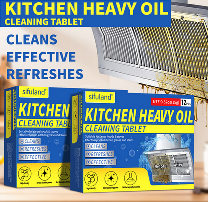 Range Hood Cleaning Effervescent Tablets