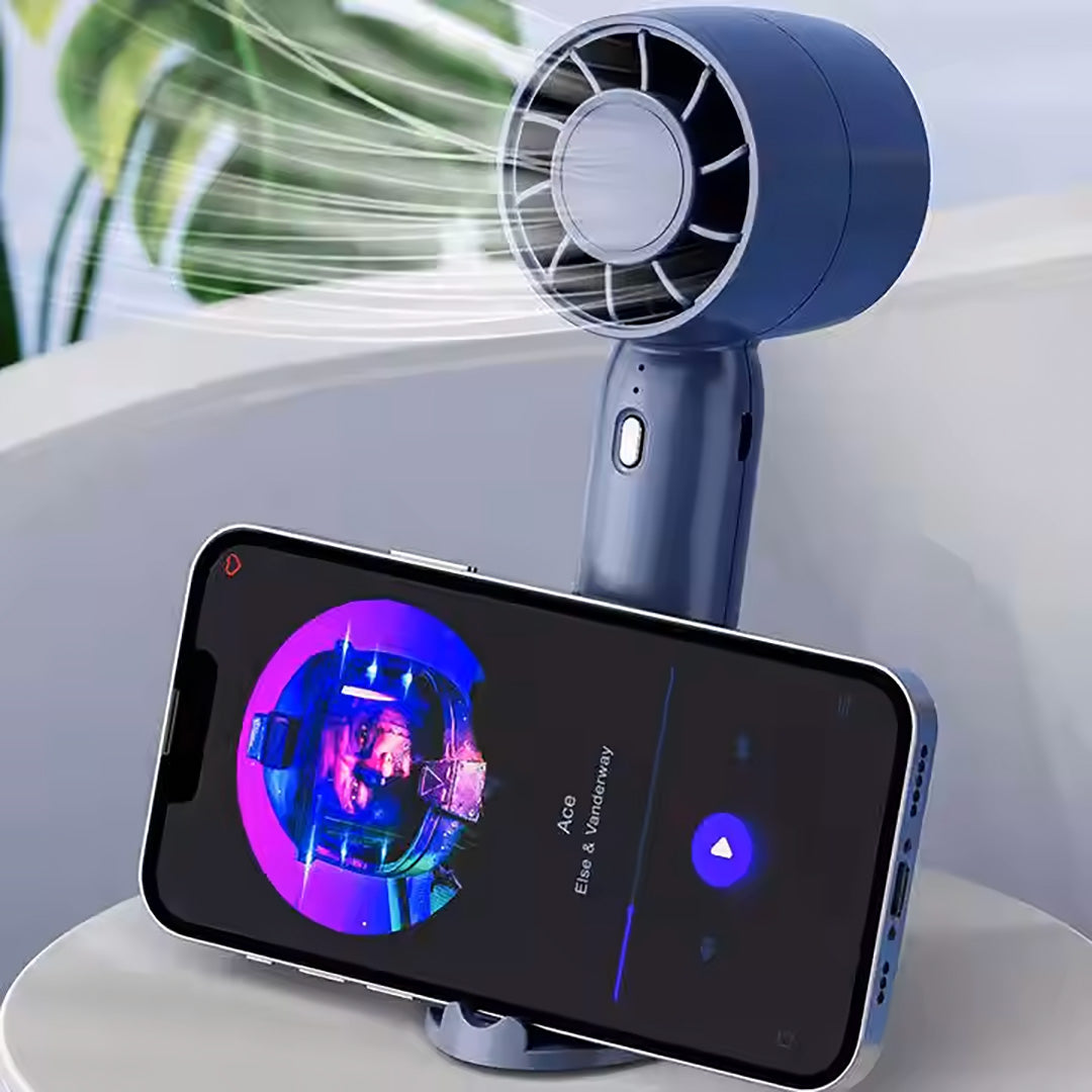 T-10 Mini Handheld Fan – Stylish & Portable