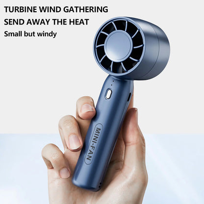 T-10 Mini Handheld Fan – Stylish & Portable