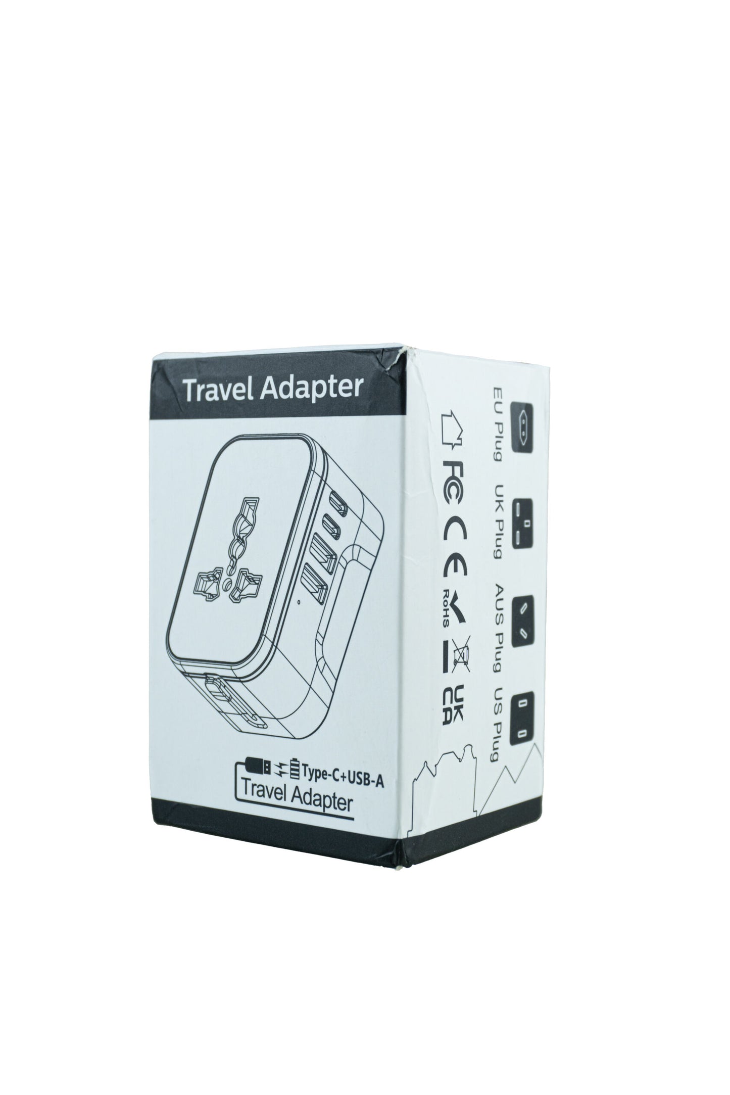 Universal Travel Adapter with USB & Type-C Ports