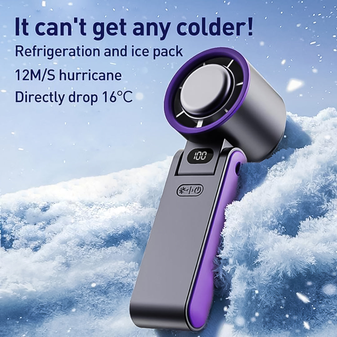 Y19 100 Speed Foldable Ice Fan